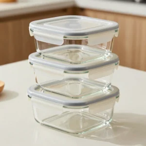 Airtight Glass Food Storage Set