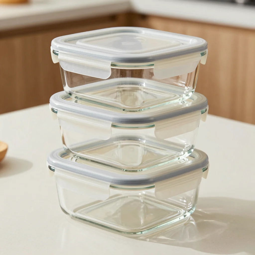 Airtight Glass Food Storage Set