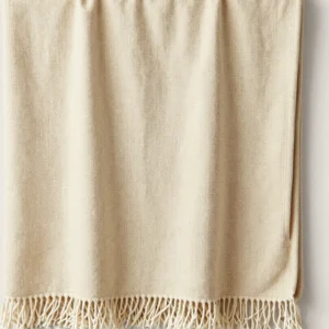 Woven Cotton Textured Throw Blanket