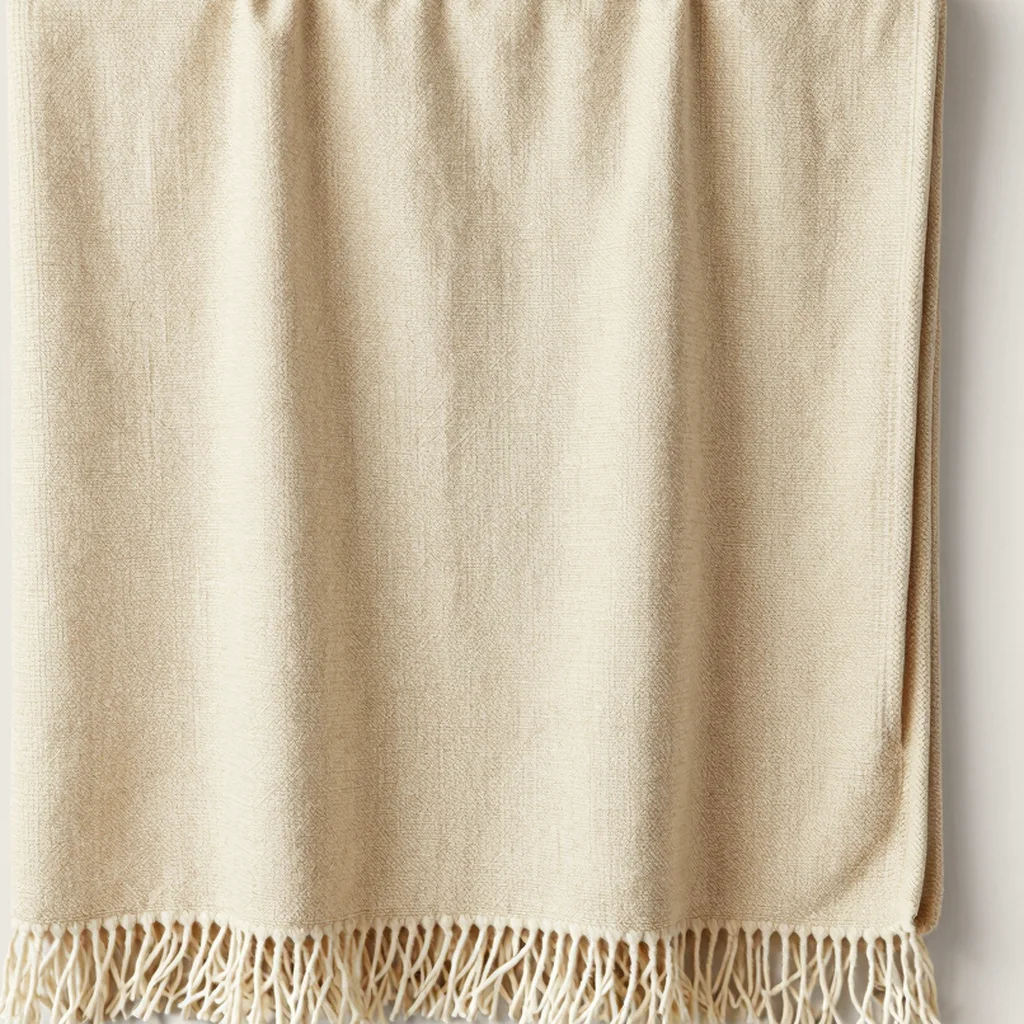 Woven Cotton Textured Throw Blanket